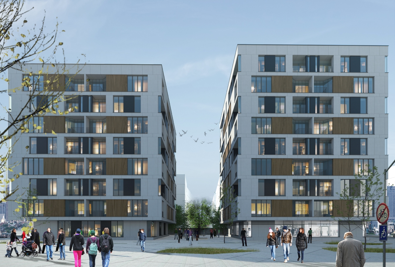 Ayna Residence Exterior Facade in Istanbul